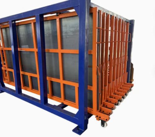 Vertical sheet metal storage racks | Vertical Roll Out sheet Racks