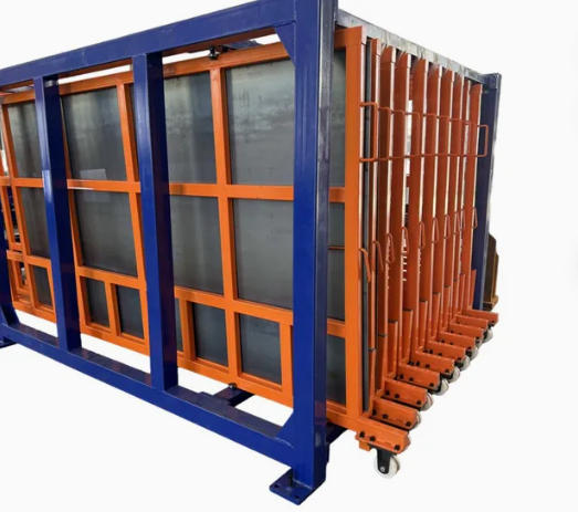 Vertical sheet metal storage racks | Vertical Roll Out sheet Racks
