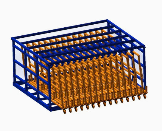 Vertical Steel Plate Rack Sheet Material Storage Rack Warehouse Rack vertical sheet storage rack