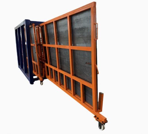 Vertical sheet metal storage racks | Vertical Roll Out sheet Racks