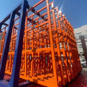 Roll out vertical sheet metal rack | Vertical Sheet Rack System