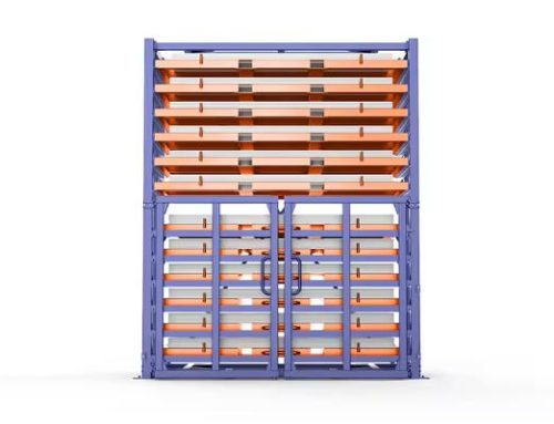 Laser Cutting Sheet Metal Storage: Drawer Type and Forklift Type Metal Sheet Racks