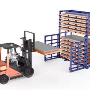 Laser Cutting Sheet Metal Storage: Drawer Type and Forklift Type Metal Sheet Racks