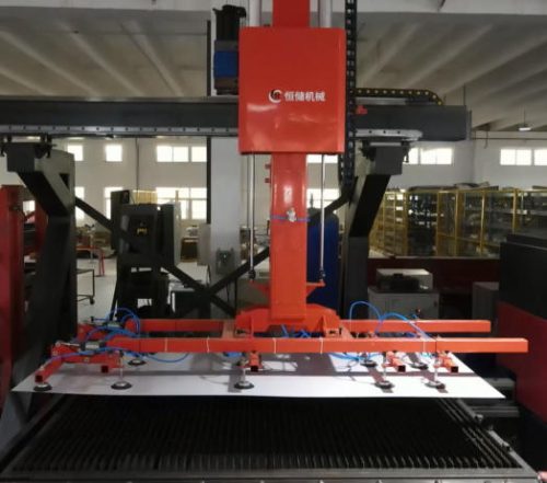 Automatic Loading and Unloading for Laser Cutting