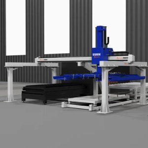 Automatic loading and unloading for laser cutting machine Automatic Sheet Metal Loading and Unloading Robot
