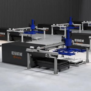 Automatic loading and unloading for laser cutting machine Automatic Sheet Metal Loading and Unloading Robot