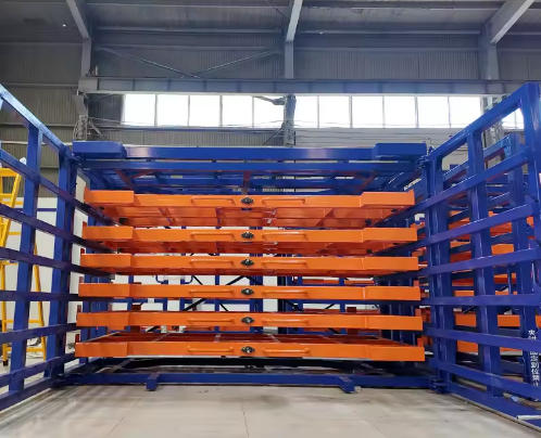 Precision Sheet Metal Storage Rack | Sheet metal stacking systems