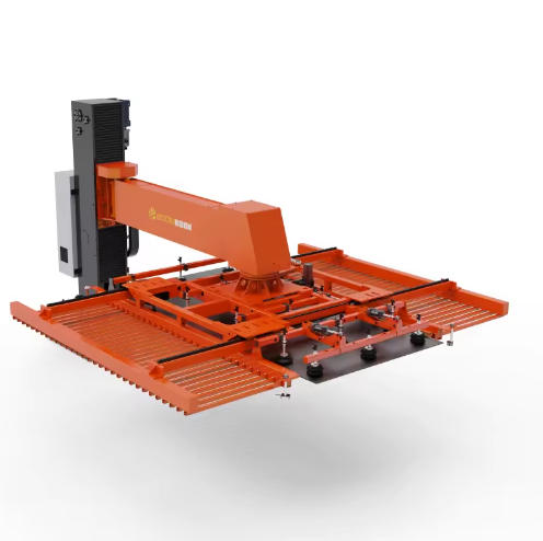 Laser Cutting Loading With Servo Swing Steel Plate Suction Crane With Rocker Arm Socket Motor Core Compound Handling Manipulator