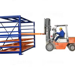 Heavy-Duty Multi-Layer Pull-Out Steel Plate Rack Forklift Drawer Type Factory Stacking Racks & Shelves
