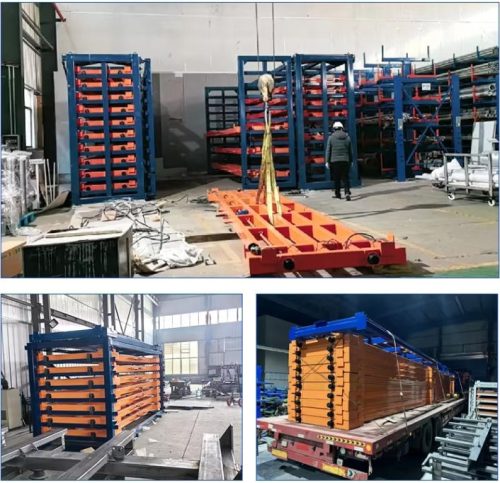 Heavy-duty pull-out shelving systems Roll out Shelf Racks