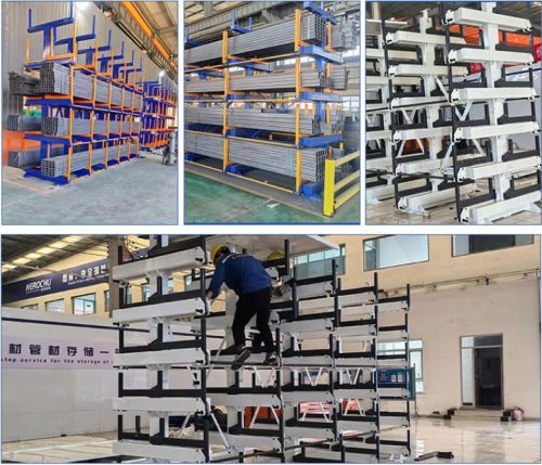 Pipe Racks & Industrial adjustable Cantilever Metal Racking