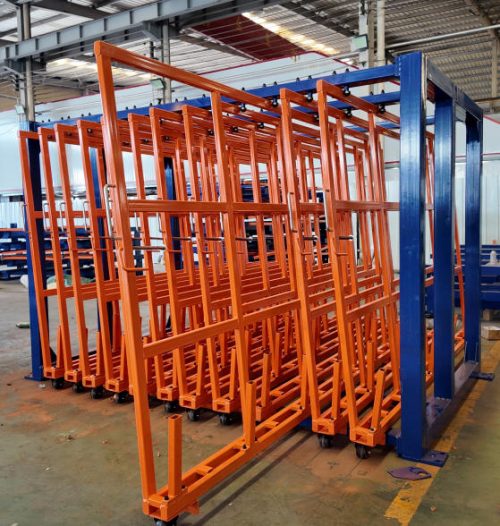 Vertical Steel Plate storage Rack/vertical sheet storage rack