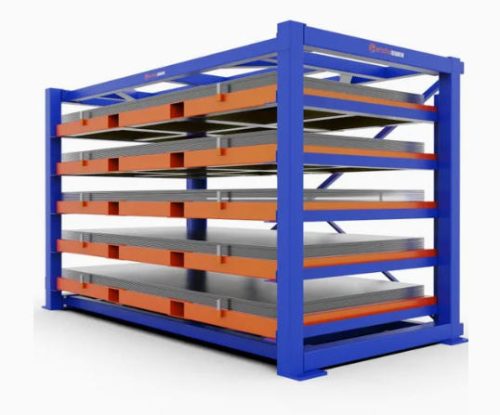 Forklift Sheet Metal Racks - Heavy-Duty Storage systems