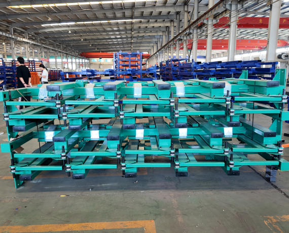 Roll Out Honeycomb pipe racks