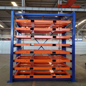 Drawer-type metal plate rack | Warehouse Metal Drawer-out Sheets Rack