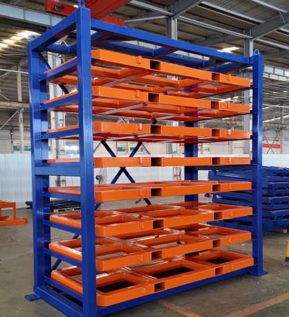 Drawer-type metal plate rack | Warehouse Metal Drawer-out Sheets Rack