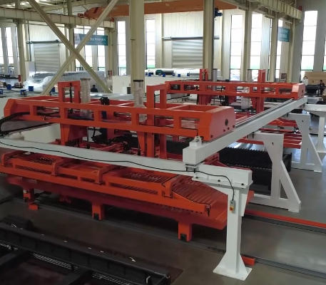 Loading and Unloading System for Laser Cutting