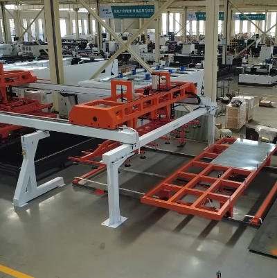 Loading and Unloading System for Laser Cutting