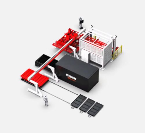 Fully automatic loading and unloading laser cutting machine