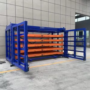 Steel Aluminum Stainless Drawer Type Roll Out Sheet Metal Rack