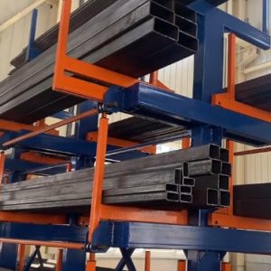 Crank-Out Cantilever Racking | Steel Pipe Storage Racks