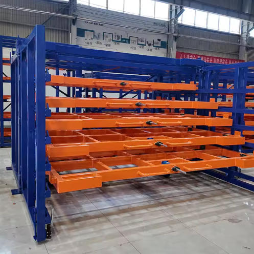 Fabrication shop sheet metal storage racks Sheet metal storage ideas