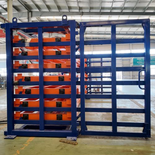 Steel plate racking system Sheet metal storage Rack design