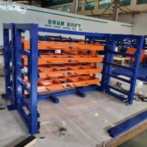 Hand-cranked steel plate shelves Sheet Metal Racking for Workshop Warehouse