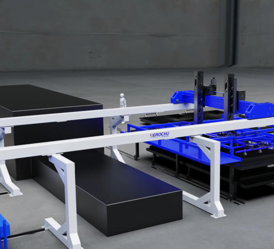 Industrial Automation Gantry Robot Used in Laser Cutting Machine Loading and Unloading Equipment