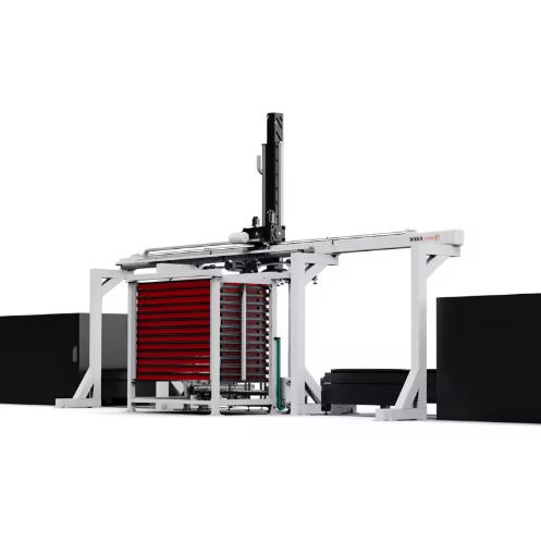 Gantry Robot System for Fiber Laser Loading & Unloading