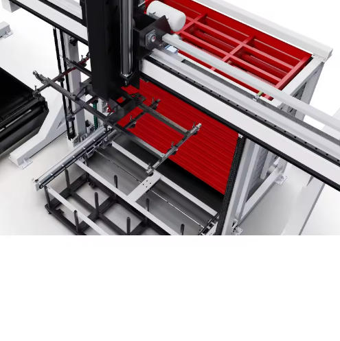 Gantry Robot System for Fiber Laser Loading & Unloading