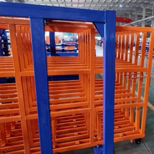 Space-Saving Vertical Roll out Sheet Organizing Rack