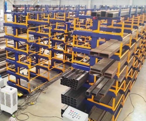 Telescopic Cantilever Racks Steel Tube Racking Systems