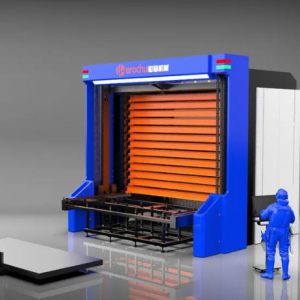 Automatic sheet metal storage system