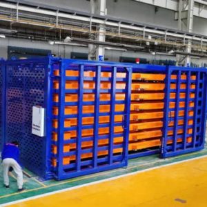 Workshop sheet material storage racks