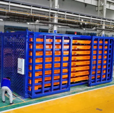 Workshop sheet material storage racks