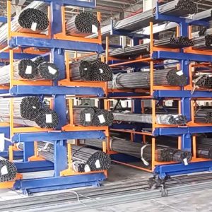 Heavy duty cantilever racking system