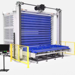 Intelligent Sheet metal storage system for large quantities