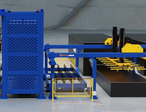 Laser automation loading and unloading system