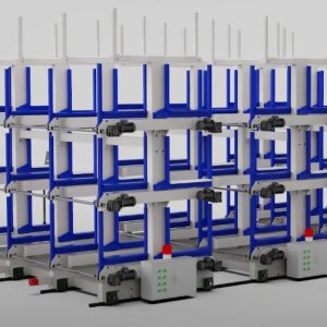 Heavy duty Rail type cantilever racks