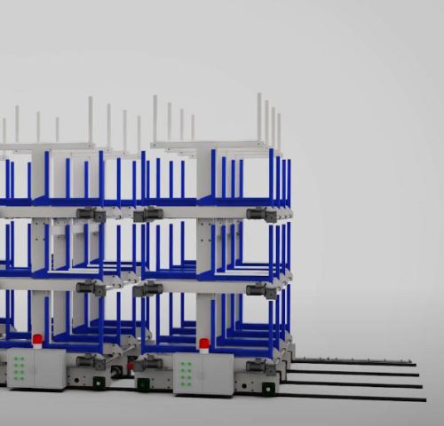 Heavy duty Rail type cantilever racks