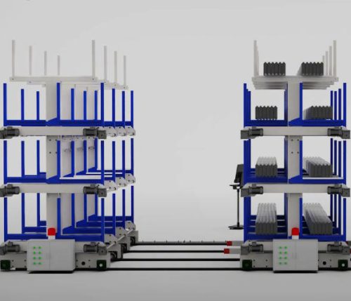 Heavy-Duty Cantilever Racking Storage for Long Items