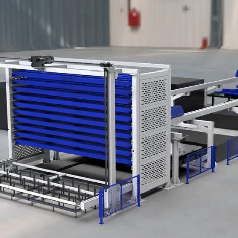 Automatic Tower and Storage Systems for Laser Cutting Machines