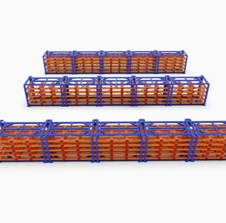 Metal sheet rack horizontal