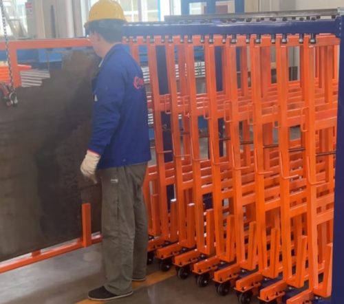 Steel Plate Scrap Holder Sheet/Plate Remnant Rack for laser cutting