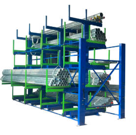 Cantilever rack single sided | Timber racking systems