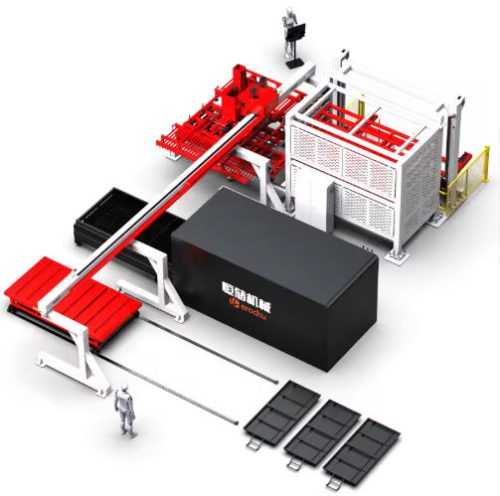 Loading & unloading laser automation