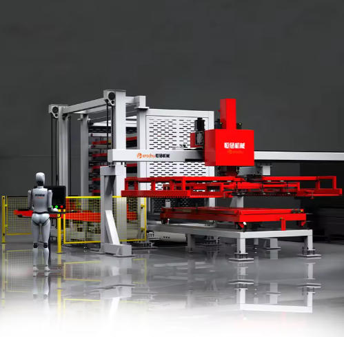 Loading & unloading laser automation