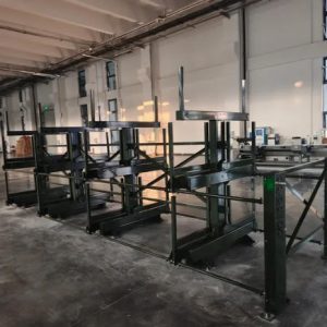 Heavy duty pipe storage rack