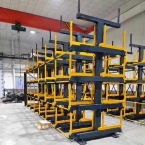 Telescopic Cantilever Industrial Roll Out Racking